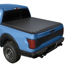 Soft Roll-Up Truck Bed Tonneau Cover 5.6 ft for 15-25 Ford F150 Waterproof