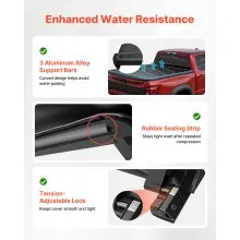 Soft Roll-Up Truck Bed Tonneau Cover 5.2 ft for 2015-2025 Colorado/Canyon