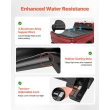 Soft Roll-Up Truck Bed Tonneau Cover 5.8ft for 19-25 Silverado/Sierra 1500