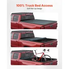 Soft Roll-Up Truck Bed Tonneau Cover 5 ft for 2024-2025 Toyota Tacoma