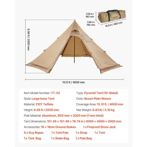 Longeek Tipi avec abri chauffant | À partir de 53.97
