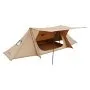 VEVOR Camping Hot Tent, Lightweight Bushcraft Tent with Stove Jack & 2 Tarp Poles, Waterproof Winter Hot Tents Shelters, Portable 4 Season Tents for 2 Persons Hiking Fishing Hunting Backpacking