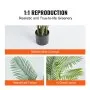 VEVOR Artificial Palm Tree, 1.8mTall Faux Plant, Secure PE Material & Anti-Tip Tilt Protection Low-Maintenance Plant, Lifelike Green Fake Tree for Home Office Warehouse Decor Indoor Outdoor
