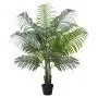 VEVOR Artificial Areca Palm Tree 5 ft, Fake Palm Tropical Plants with White Tall Planter, Faux Floor Silk Plant in Pot, Large Trees for Home Office Living Room Decor House Warming, Indoor Outdoor