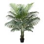 VEVOR Artificial Areca Palm Tree 6 ft, Fake Palm Tropical Plants with White Tall Planter, Faux Floor Silk Plant in Pot, Large Trees for Home Office Living Room Decor House Warming, Indoor Outdoor