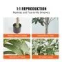 VEVOR Artificial Olive Tree, 1.5 m Tall Faux Plant, Secure PE Material & Anti-Tip Tilt Protection Low-Maintenance Plant, Lifelike Green Fake Potted Tree for Home Office Warehouse Decor Indoor Outdoor