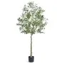 VEVOR Artificial Olive Tree, 1.8 m Tall Faux Plant, Secure PE Material & Anti-Tip Tilt Protection Low-Maintenance Plant, Lifelike Green Fake Potted Tree for Home Office Warehouse Decor Indoor Outdoor