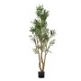 VEVOR 180cm Artificial Olive Tree with Black Pot, Tall Fake Tree with Natural Wood Trunk & Realistic Green Leaves and Fruits, Indoor Faux Plant for Home, Office, Living Room, Corner Decor