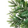 VEVOR Christmas Tree, 6.5ft Prelit Artificial Xmas Tree, Full Holiday Decor Tree with 350 Warm White LED Lights, 900 Branch Tips, Metal Base for Home Party Office Decoration