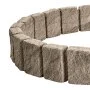 VEVOR Faux Stone Landscape Edging, 47.2 x 9 in Realistic Lawn Edging, Flexible Brick-Sized Garden Edging Border with Anchoring Spikes, Fade-Resistant Yard Edging for Driveways Walkway Beige