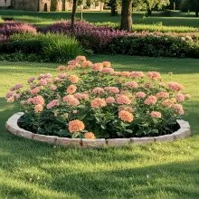 VEVOR Fake Stone Landscape Edging 46.2 x 2.2 in Lawn Edging Fade-Resistant