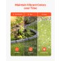 VEVOR Fake Stone Landscape Edging 46.2 x 2.2 in Garden Lawn Edging for Walkway