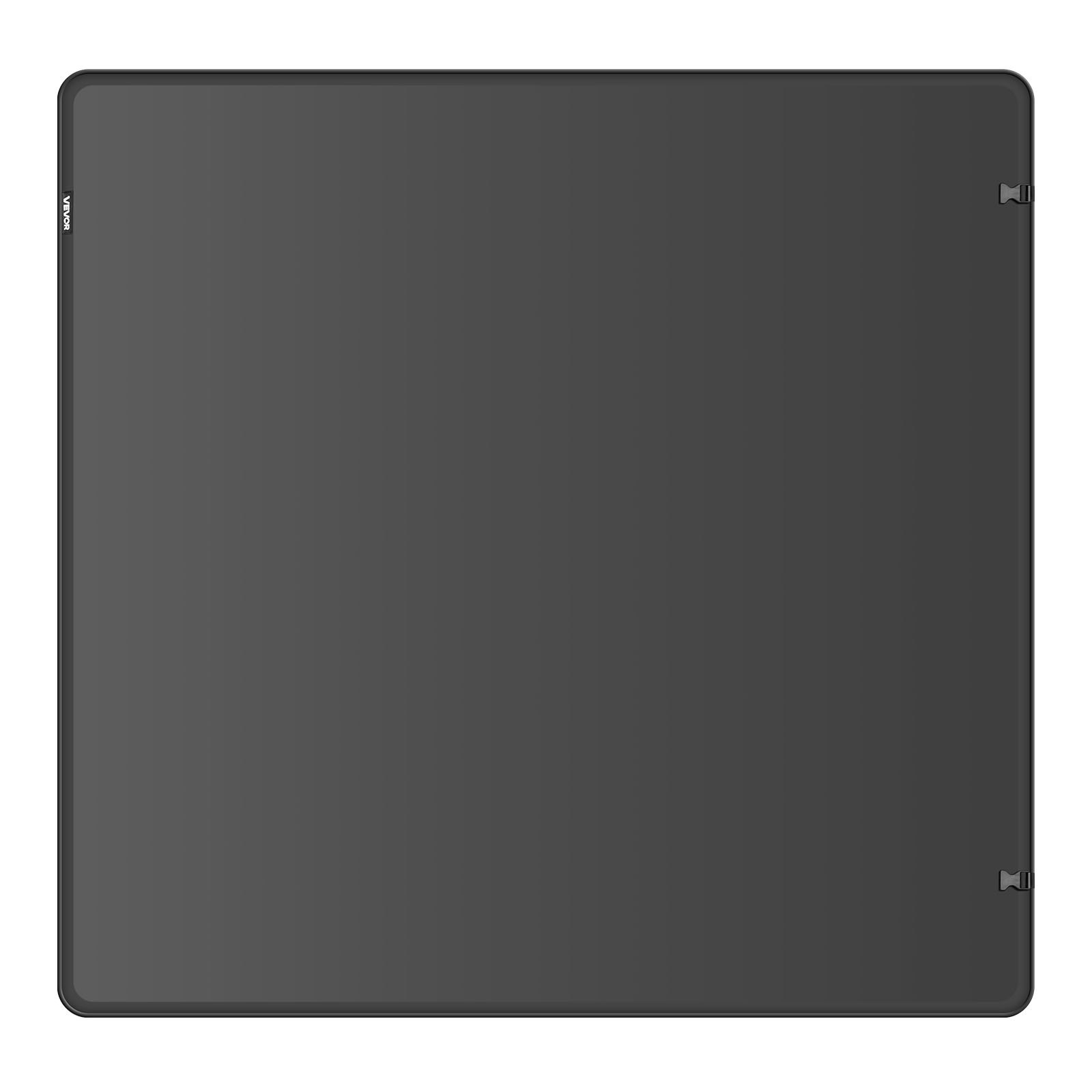 VEVOR Soft Tri-Fold Truck Bed Tonneau Cover, Compatible with 2016-2023 Toyota Tacoma (Excl. Trail Edition) 153.7 cm Bed with Track Rail System, Fleetside, Waterproof Soft Folding Truck Tonneau Cover