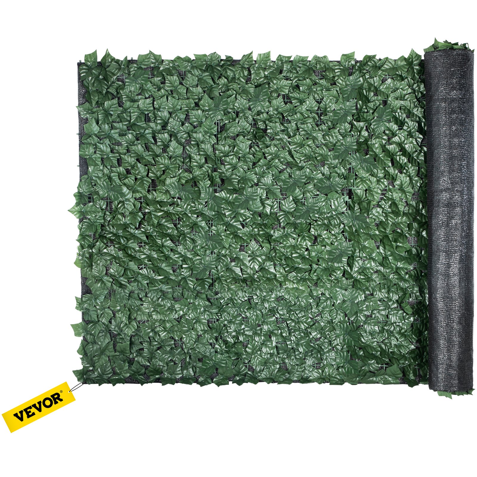 VEVOR Artificial Ivy Privacy Fence Screen, 59"x158" Ivy Fence, PP Faux Ivy Leaf Artificial Hedges Fence, Faux Greenery Outdoor Privacy Panel Decoration for Garden, Decor, Balcony, Patio, Indoor