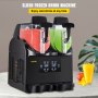VEVOR Commercial Slushy Machine, 2x2.5L Tank Margarita Machine, 380W Black Margarita Slush Maker, Temperature Slush 26°F to 28°Frozen Drink Maker, Perfect for Home Restaurants Cafes Bars