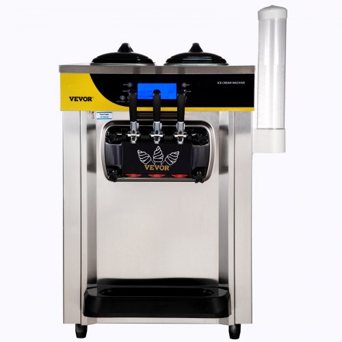 Commercial Countertop Soft Serve Ice Cream Machine - 22-30 Liters Per Hour, 2200W, 110V