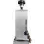 VEVOR wire stripping machine with adjustable black knob and stainless steel frame.