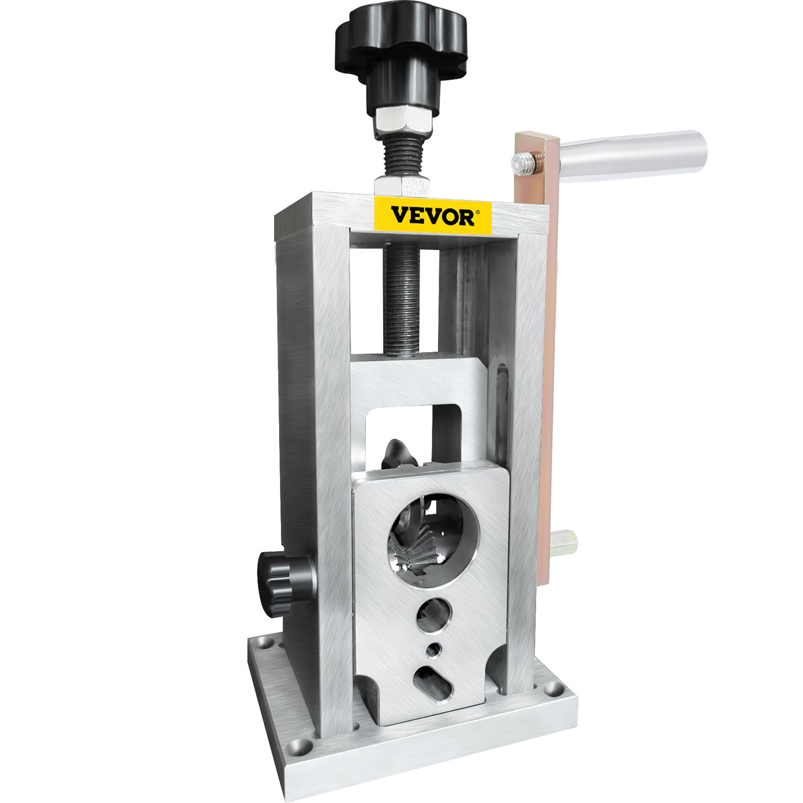 VEVOR Wire Stripping Machine, 1.5-40 mm Drill Powered, Manual Copper Stripper w Heat Treated Steel Ultra Long Lasting Blade, Compact & Portable for Scrap Cable Peeling Recycling