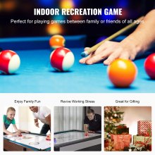 VEVOR 3-in-1 Rotating Swivel Multi Game Table Air Hockey Billiards Table Tennis