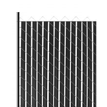 VEVOR Chain Link Fence Privacy Slats Double-Wall with Wings for 8' High Fence