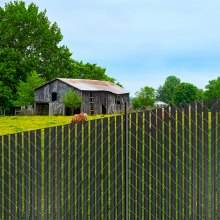 VEVOR Chain Link Fence Privacy Slats Double-Wall with Wings for 6' High Fence