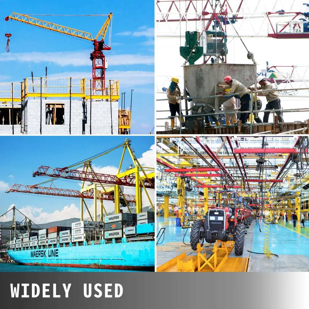 VEVOR Wire Rope Puller1.6T/3500lbs Capacity Hand Winch Rope 82ft Grip Puller Manual Wire Rope Puller Heavy Duty Wire Rope Grip Puller Hoist  Pulling Towing Equipment for Indoor and Outdoor Use