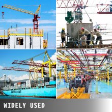 3.2t Rope Winch Hoist 7000lb Hand Winch Wire 20m Expert Wire Rope Puller