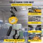 Vevor 0.25t Manual Lever Chain Hoist 550lbs Lever Block Chain Hoist 10ft Lift