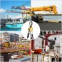 550lbs 20ft Lever Hoist Chain Hoist Yellow Heavy Duty 6m Power Plants