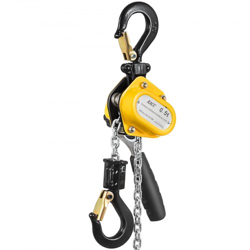 VEVOR Mini Lever Chain Hoist 1100Lbs Capacity 20" Manual Chain Hoist