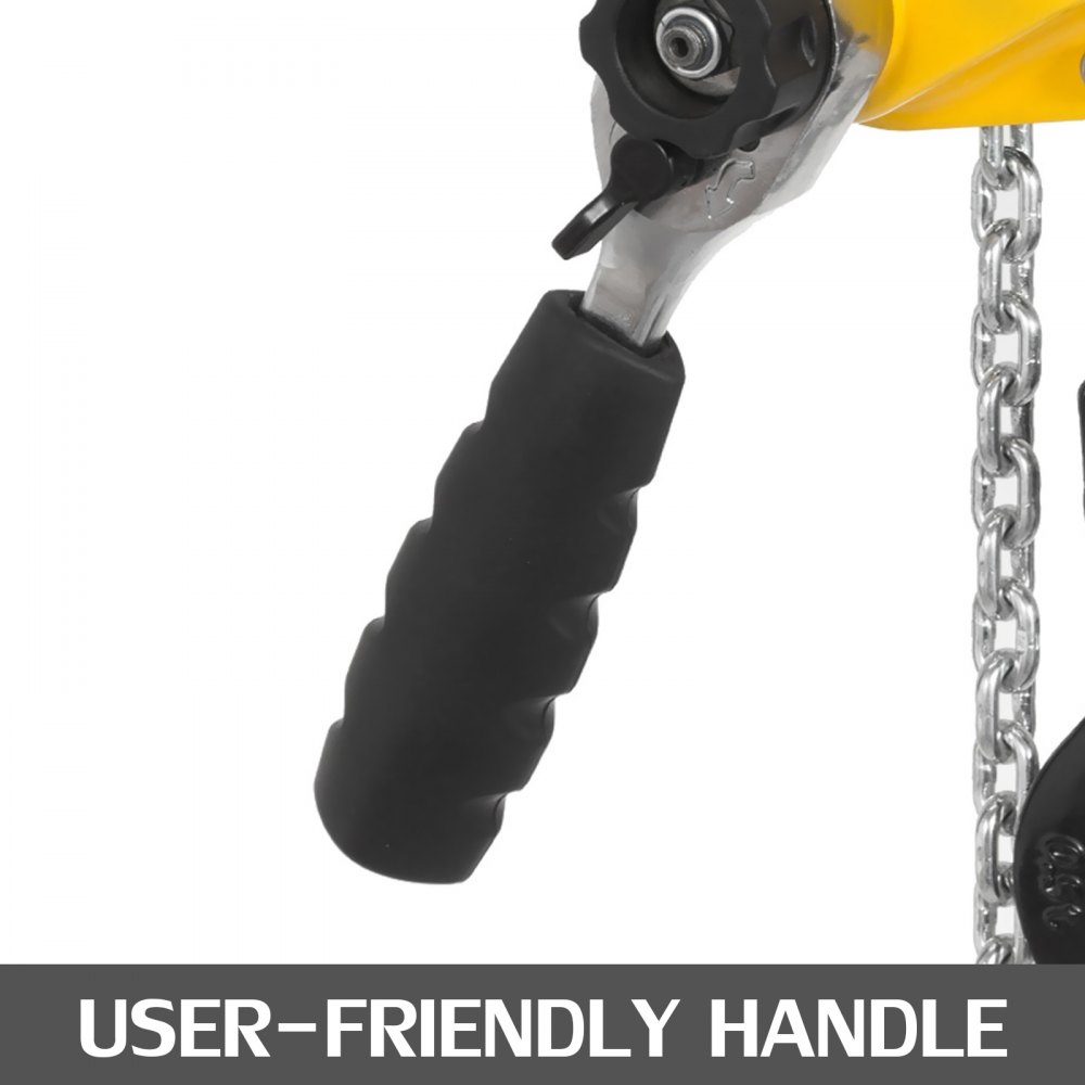 0.75t 1.5m Lever Block Chain Hoist Puller Hand Pull Solid Grips
