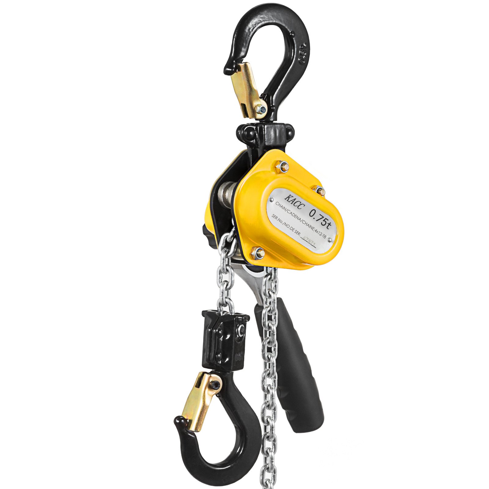 0.75t 1.5m Lever Block Chain Hoist Puller Hand Pull Solid Grips