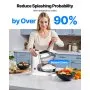 Commercial Ice Crusher 220LBS/H Electric Snow Cone Maker Shaved Ice Silver