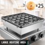 25pcs Electric Dutch Pancake Baker Maker 4.5CM Home Use Poffertjes Nonstick
