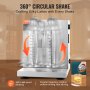 Μηχάνημα Milkshake Maker 120W Electric Milk Shaker από ανοξείδωτο ατσάλι Εμπορική