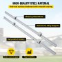 VEVOR Linear Rail, 2PCS SBR12-1000mm, Linear Guide 2 PCS Linear Guide Rails, 4 PCS Square Type Carriage Bearing Blocks, CNC Rail Linear Rails and Bearings Kit, for Automated Machines and Equipments