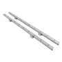 VEVOR linear rail with mounting blocks, featuring multiple evenly spaced holes.