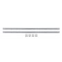VEVOR linear rail set with two linear rails and four rail blocks on a white background.