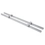 VEVOR linear rail system with dual aluminum rails and sliding blocks.