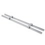 VEVOR linear rail with aluminum alloy construction and four sliding blocks.