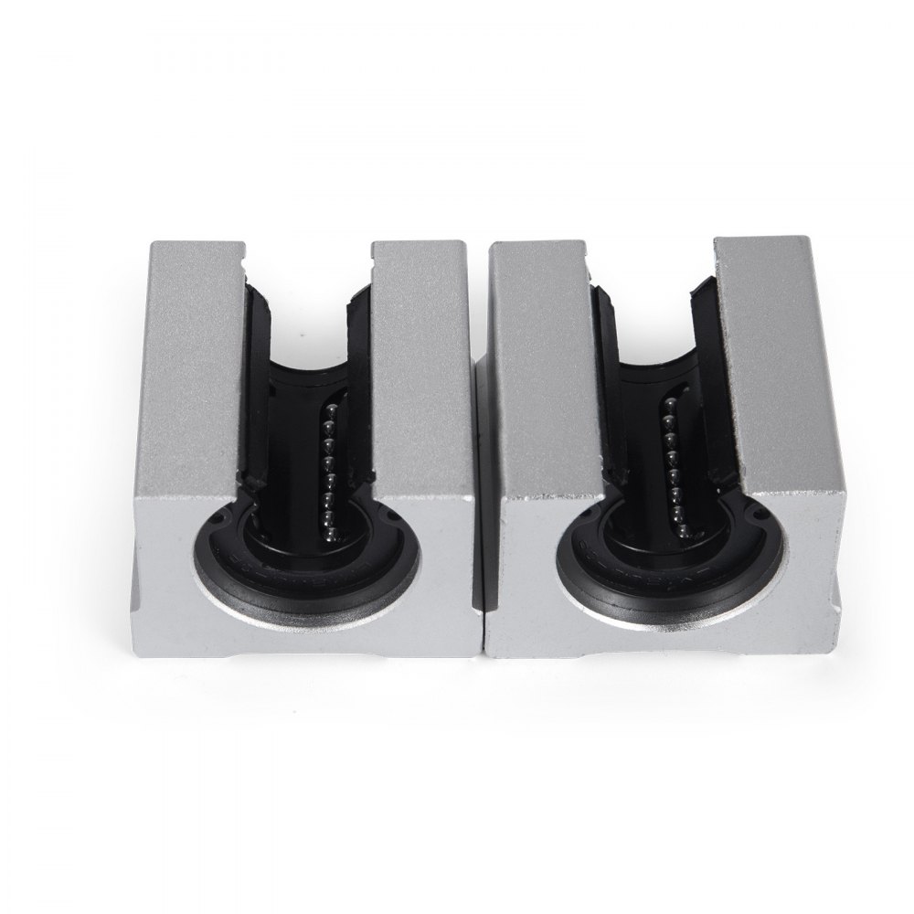 2 Sets Linear Rail Sbr20-1000mm Sbr20-1200mm Shaft Rod Lathes High Rigidity