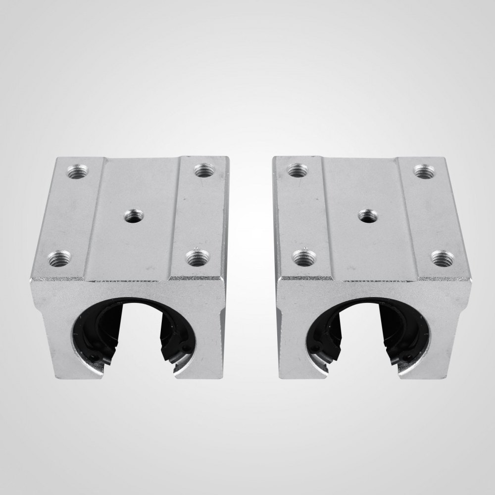 2 Sets Linear Rail Sbr20-1000mm Sbr20-1200mm Shaft Rod Lathes High Rigidity