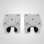 2 Sets Linear Rail Sbr20-1000mm Sbr20-1200mm Shaft Rod Lathes High Rigidity