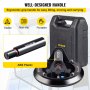 VEVOR Glass Lifting Vacuum Suction Cup, 8'' Glass Lifter Suction Cup, 220lbs Load Capacity Glass Lifting Suction Cup, Heavy-Duty Hand-Held Glass Lifter For Moving Large Granite Tile & Replacing Window