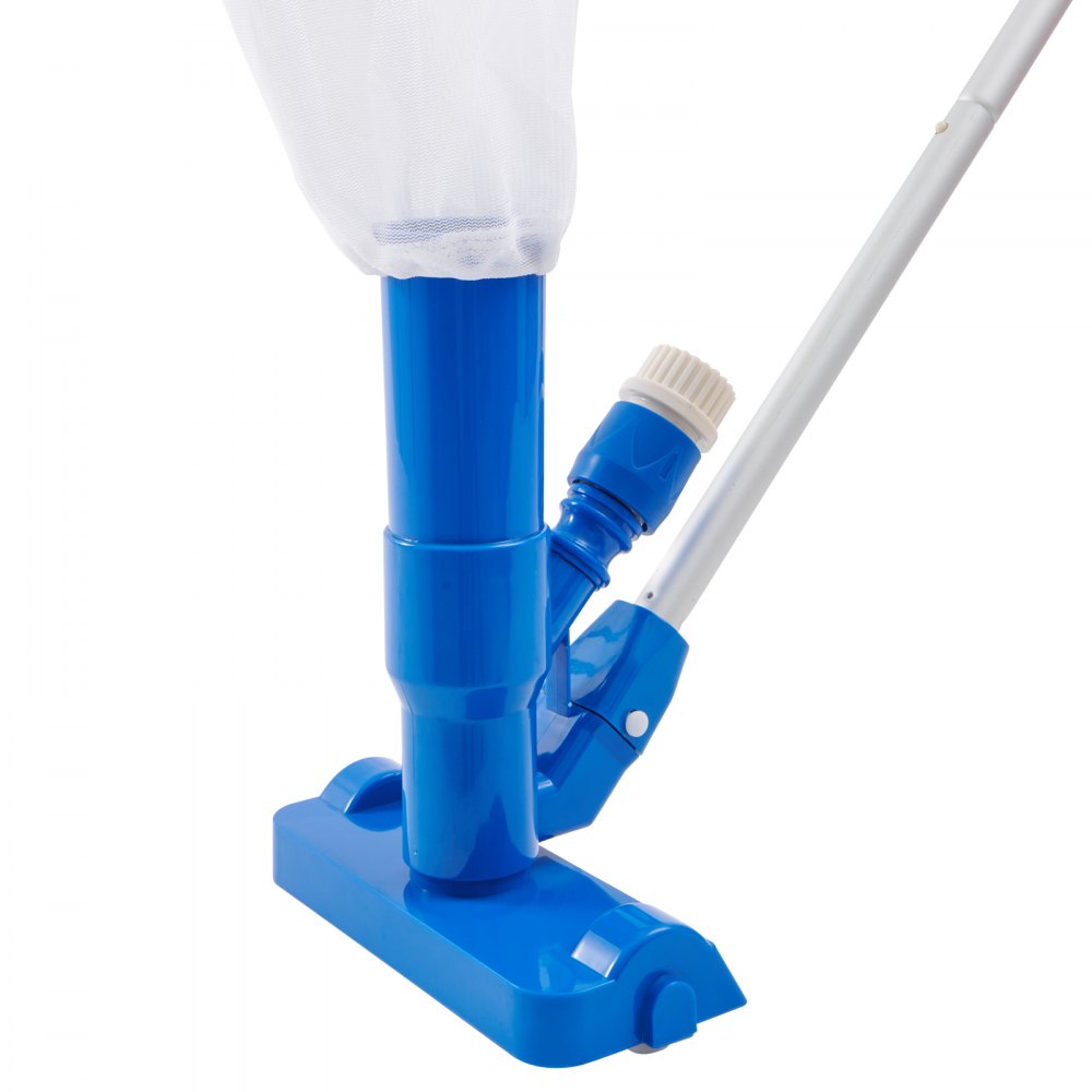 VEVOR Portable Pool Vacuum Handheld Pool Vacuum Cleaner with 3 Scrub Brushes