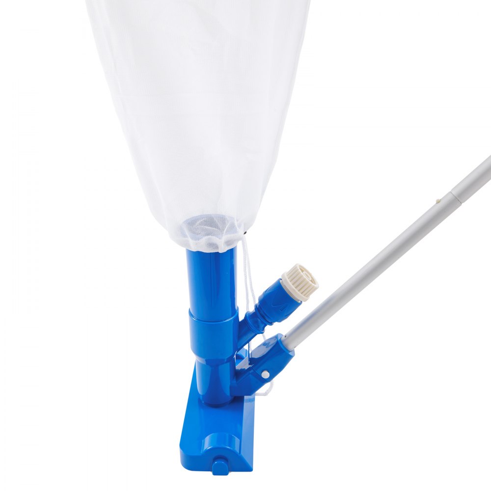 VEVOR Portable Pool Vacuum Handheld Pool Vacuum Cleaner with 3 Scrub Brushes