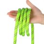 VEVOR Double Braided Polyester Rope 12.7 mm x 36 m Arborist Rigging Rope, for Tree Work, Heavy Duty 11 Strands, 1678 kg High Breaking Strength, Outdoor Climbing Towing Swing Pulling Cord, Green