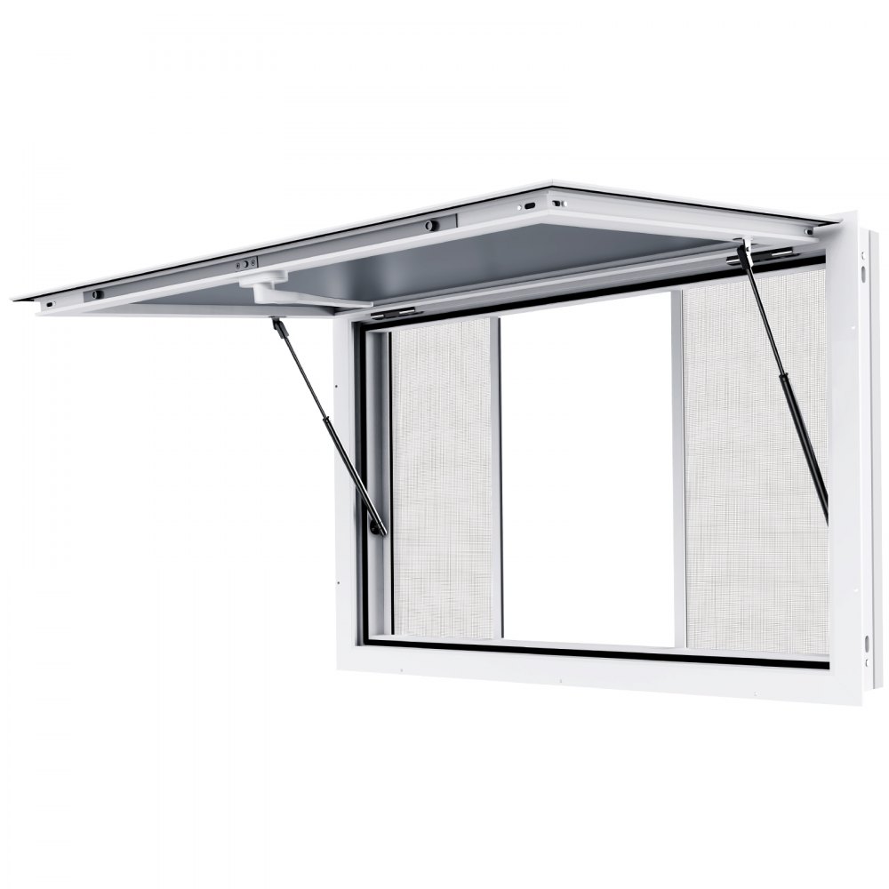 Toldo para puesto de comida VEVOR de 36" de largo x 24" de ancho con ventana para servicio de camiones de comida