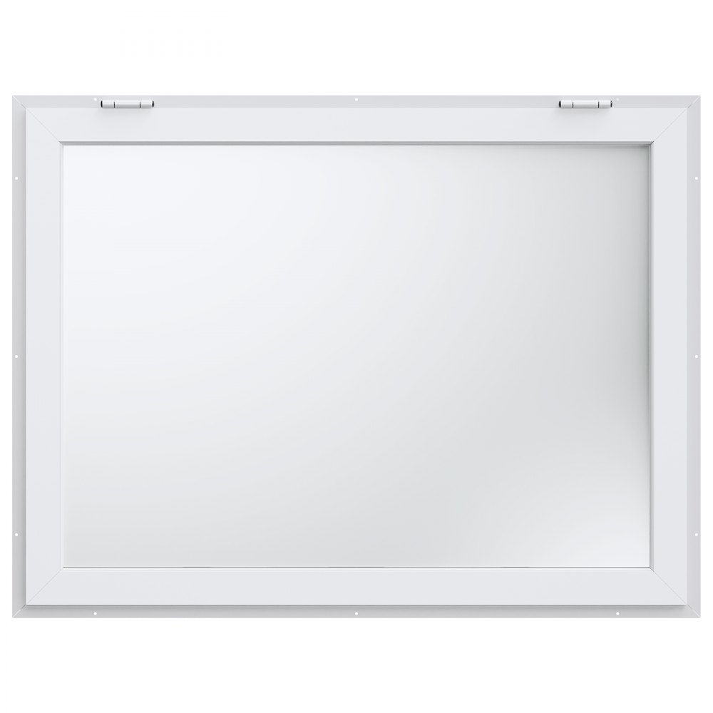 VEVOR Concession Window for Food Truck, 48"x36" Aluminum Alloy Service Window, Up to 85 Degrees Serving Window with 4 Sliding Windows & Awning Door & Drag Hook, for Food Truck Concession Trailer