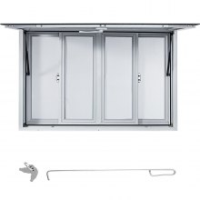 VEVOR Concession Stand Serving Window Food Truck Service Awning 60x36in